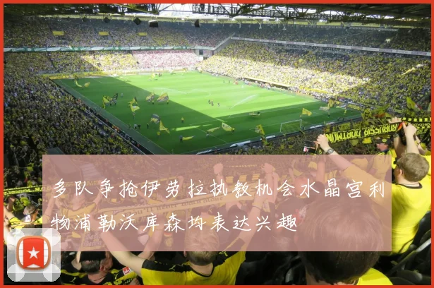 多队争抢伊劳拉执教机会水晶宫利物浦勒沃库森均表达兴趣